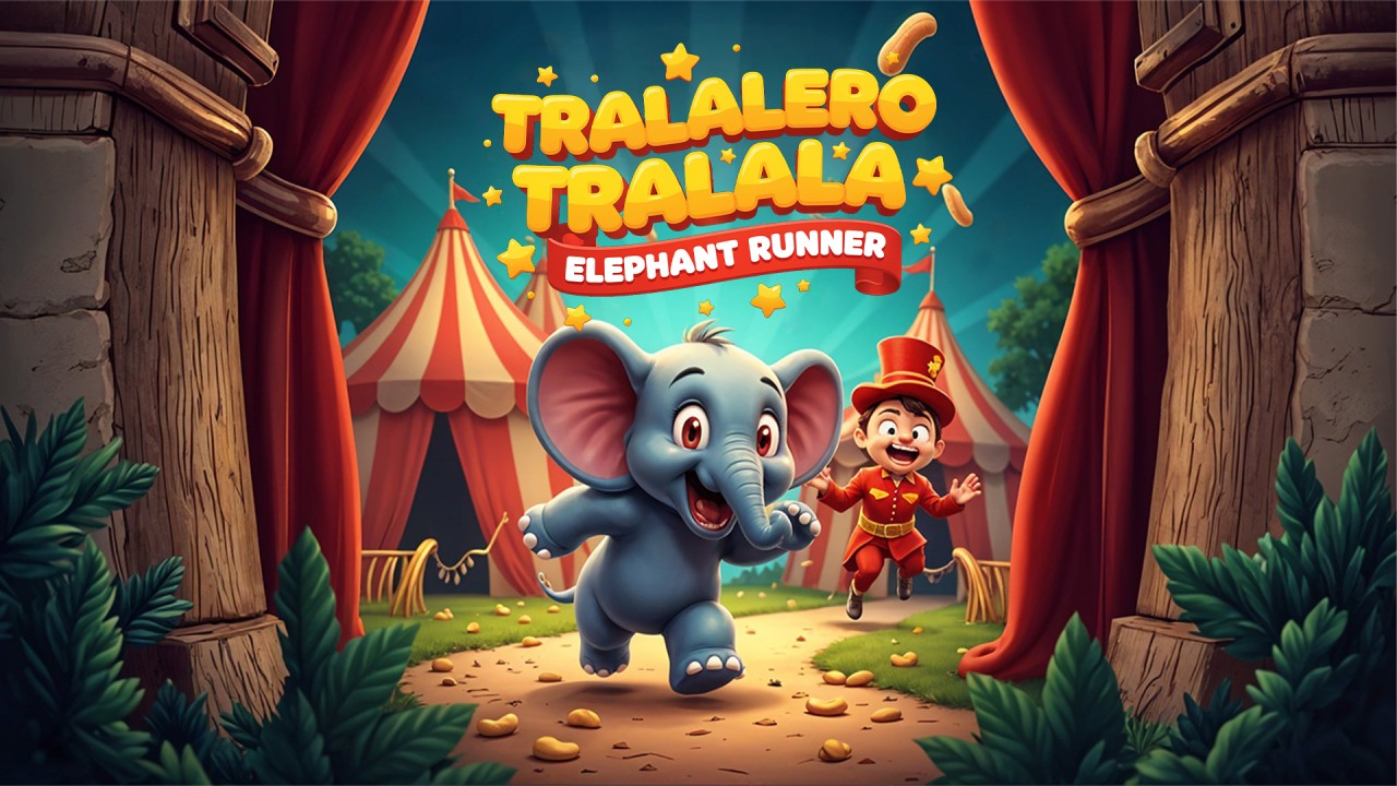 Tralalero Tralala Elephant Runner