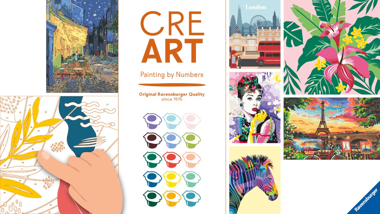 CreArt: Painting by Numbers