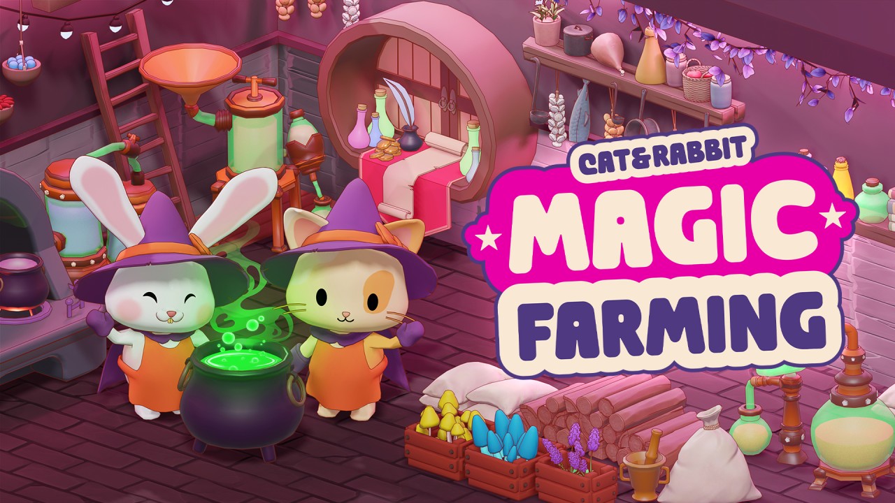 Cat and Rabbit Magic Farming